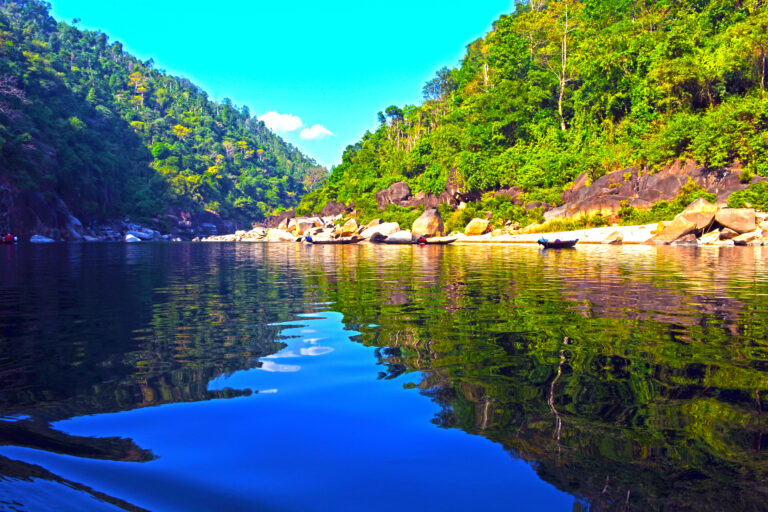 the view of the umgot river