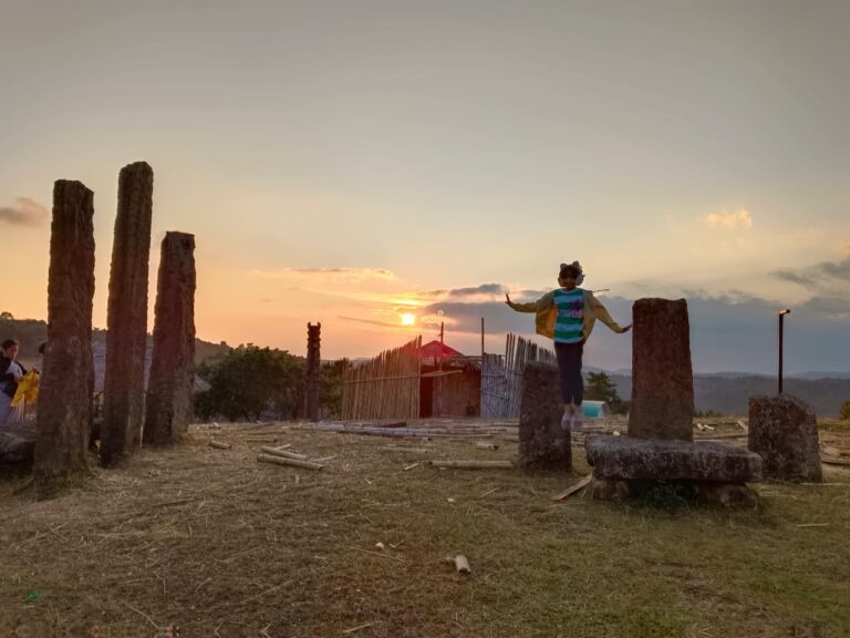 Scenic view of North East India hills and valleys on a 7-day tour with MegaTravelz